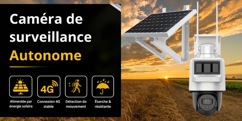 Système de sécurité : alarmes, vidéosurveillance et détecteurs de mouvement